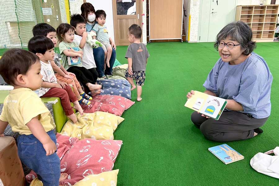 2025年9月25日 ～今日は絵本の読み聞かせ～